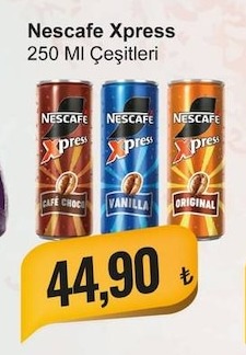 Nescafe Xpress 250 Ml Çeşitleri