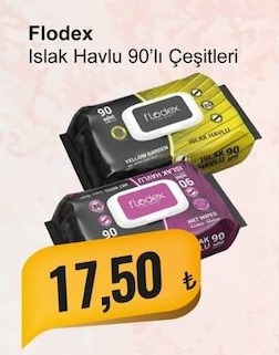 Flodex Islak Havlu 90'Lı Çeşitleri