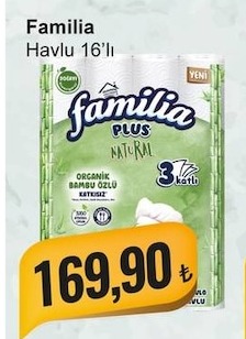 Familia Havlu 16'Lı