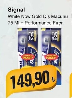 Signal White Now Gold Diş Macunu