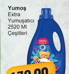 Yumoş Extra Yumuşatıcı 2520 Ml Çeşitleri