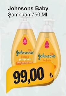 Johnsons Baby Şampuan 750 Ml
