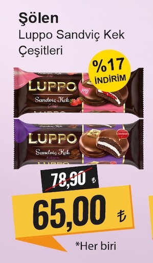 Şölen Luppo Sandviç Kek Çeşitleri