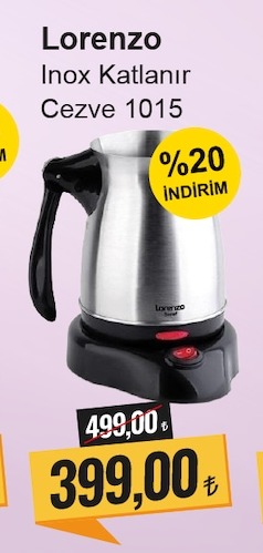 Lorenzo Inox Katlanır Cezve 1015