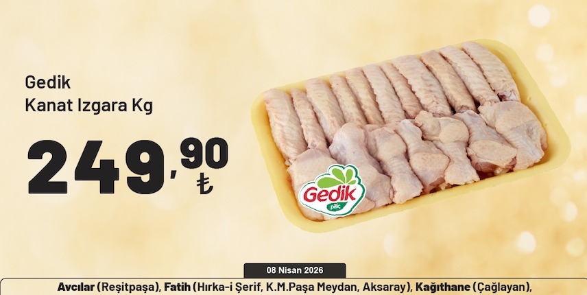 Gedik Kanat Izgara Kg