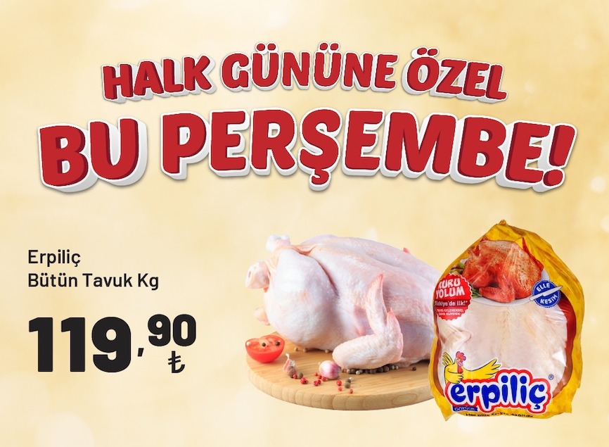 Erpiliç Bütün Tavuk Kg