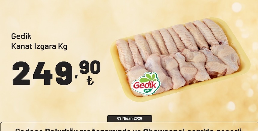 Gedik Kanat Izgara Kg