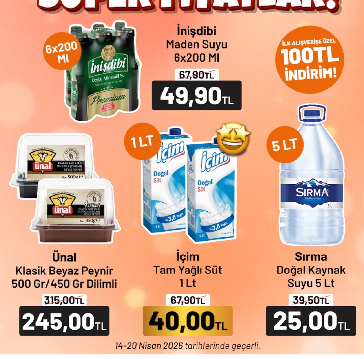 Ünal Klasik Beyaz Peynir 500 Gr/450 Gr Dilimli