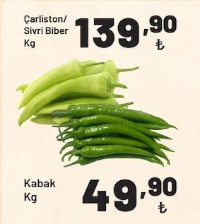 Çarliston/ Sivri Biber Kg