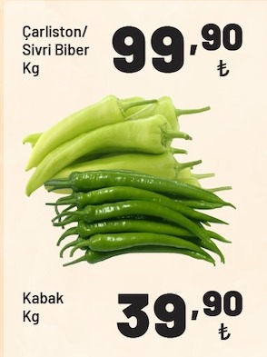 Çarliston Sivir Biber Kg