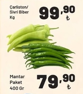 Charlston/Sivri Biber Kg