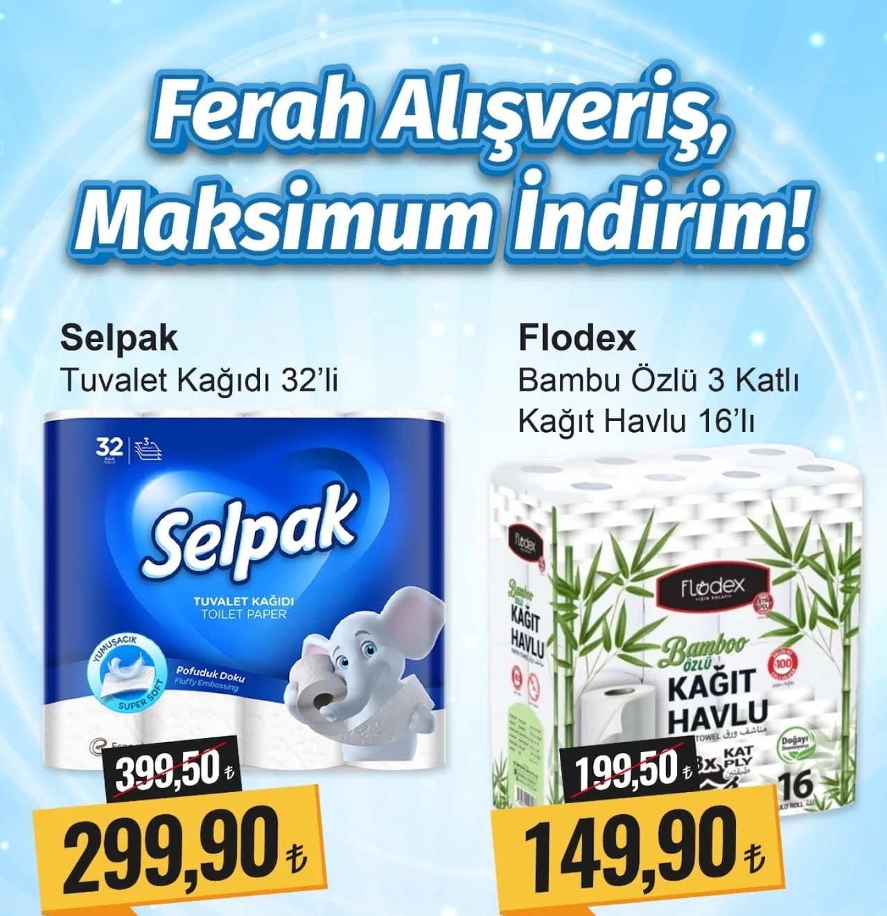 Selpak Tuvalet Kağıdı 32'Li