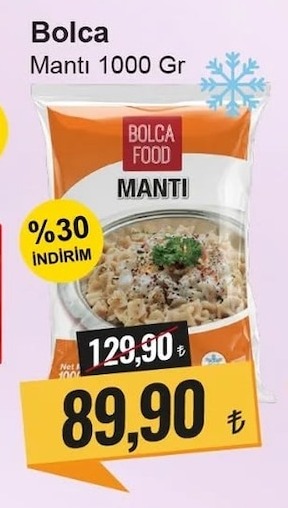 Bolca Mantı 1000 Gr