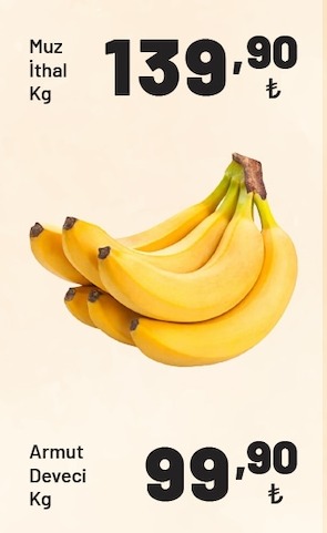 Muz İthal Kg