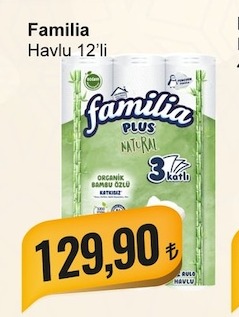 Familia Havlu 12'Li