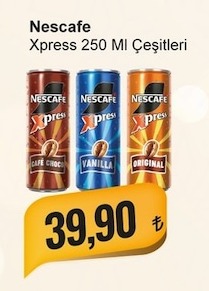Nescafe Xpress 250 Ml Çeşitleri
