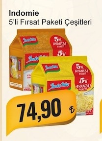 Indomie 5'Li Fırsat Paketi Çeşitleri