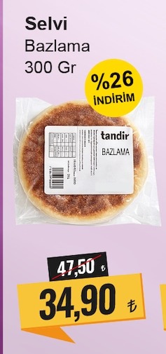 Selvi Bazlama 300 Gr