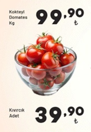 Kokteyl Domates Kg