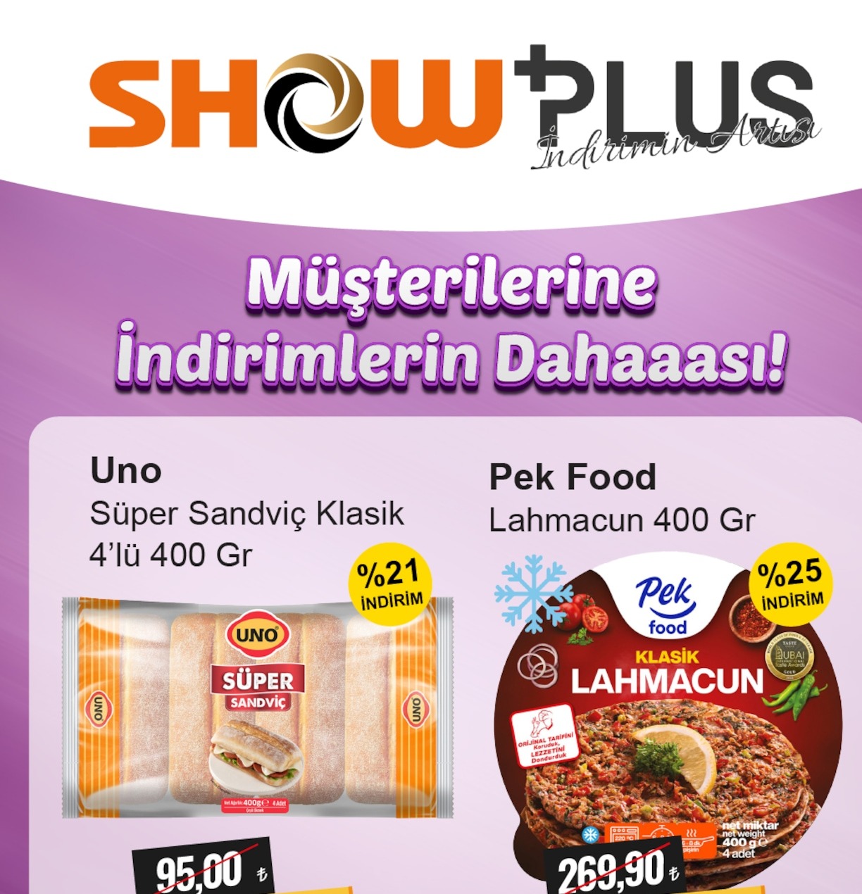 Pek Food Lahmacun 400 Gr