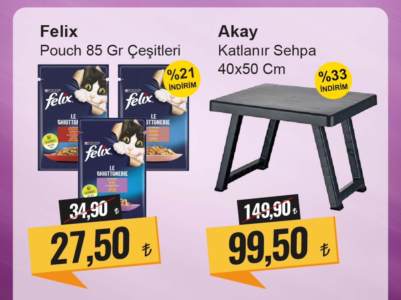 Felix Pouch 85 Gr Cesitleri