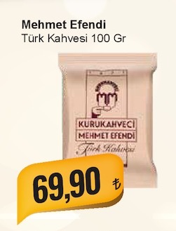 Mehmet Efendi Türk Kahvesi 100 Gr