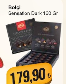 Bolçi Sensation Dark 160 Gr