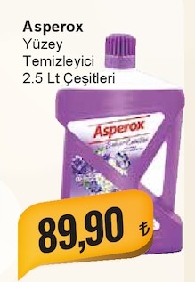 Asperox Yüzey Temizleyici 2.5 Lt Çeşitleri