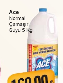 Ace Normal Çamaşır Suyu 5 Kg