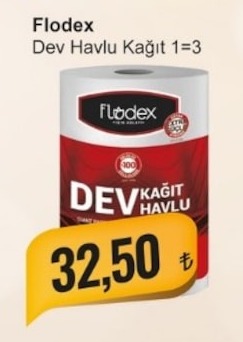 Flodex Dev Havlu Kağıt 1=3