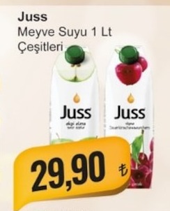 Juss Meyve Suyu 1 Lt Çeşitleri