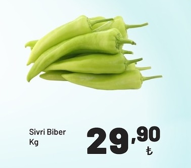 Sivri Biber Kg