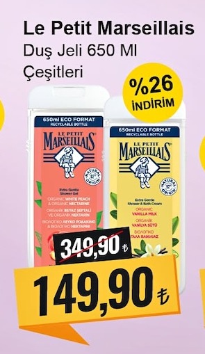 Le Petit Marseillais Duş Jeli 650 Ml Çeşitleri