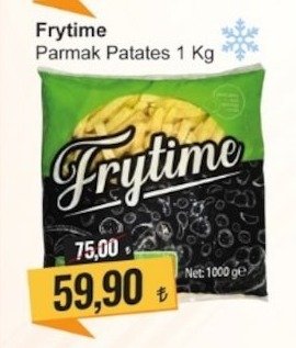 Frytime Parmak Patates 1 Kg