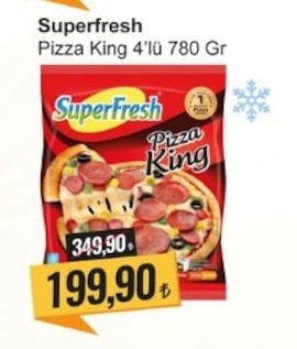 Superfresh Pizza King 4'Lü 780 Gr