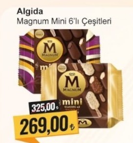 Algida Magnum Mini 6'Lı Çeşitleri