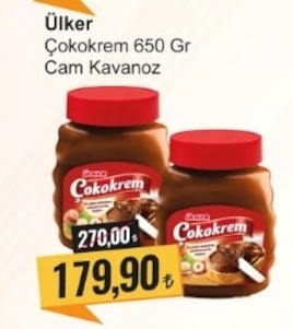 Ülker Çokokrem 650 Gr Cam Kavanoz