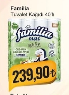 Familia Tuvalet Kağıdı 40'Lı