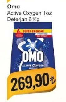 Omo Active Oxygen Toz Deterjan 6 Kg