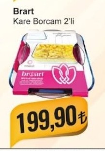 Brart Kare Borcam 2'Li
