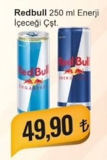 Redbull 250 Ml Enerji İçeceği Çeşitleri