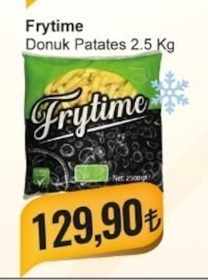Frytime Donuk Patates 2.5 Kg