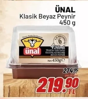 Ünal Klasik Beyaz Peynir 450 G