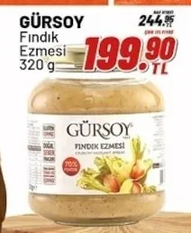 Gürsoy Fındık Ezmesi 320 G