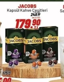 Jacobs Kapsül Kahve Çeşitleri