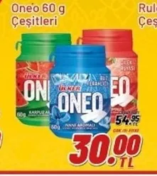 Ülker Oneo 60 G Çeşitleri