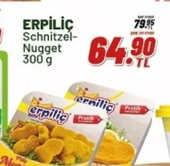 Erpiliç Schnitzel-Nugget 300 G
