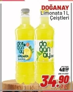 Doğanay Limonata 1 L Çeşitleri