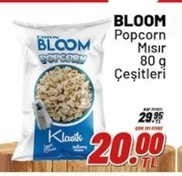 Bloom Popcorn Mısır 80 G Çeşitleri
