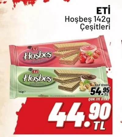 Eti Hoşbeş 142G Çeşitleri